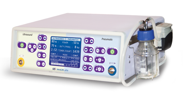 Combined Ultrasonic and Pneumatic Lithotripter